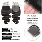 5x5 Lace Closure / Remy Hair / China Mainland|26inches