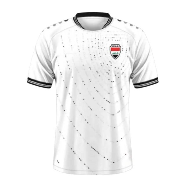 Soccer Jersey Fans Iraq 3D Print Mens Athleisure T-Shirt Summer Breathable Quick Dry Sportswear Tops Outdoor Training & Matches