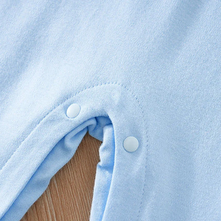 Spring And Autumn 0-18m Newborn Clothing Casual Polo Shirt Cotton Comfortable Soft Boys And Girls Long Sleeved Baby Bodysuit
