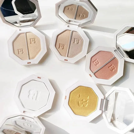 Fashion Makeup Highlight Contour Palette Matte Color Highlighter Brown 3D Nose Shadow Face Contouring Bronzer Brighten Powder