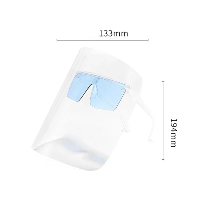 5 Colors Kitchen Transparent Face Shield Goggles Dust-Proof Face Protective Mask Mascarilla Reutilizable Cooking Tools Anti-fog