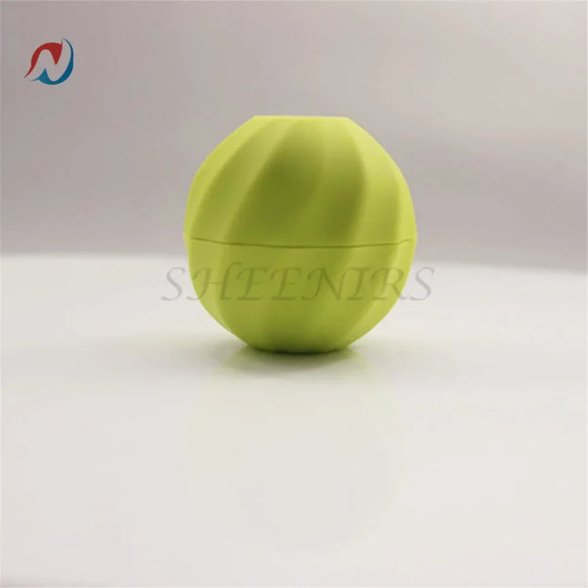 50pcs 7ml 0.25oz 7g Empty Ball plastic lip balm Sphere Lipstick Container crayon Lipstick Tubes Chapstick Tubes Holder Makeup