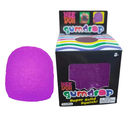 Schylling Mini Candy NeeDoh Gumdrop Soft Sensory Fidget Toy Stress Relief Squeeze Ball Blind Box