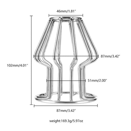 Hollow Metal Anal Plug Sex Toy Stainless Steel Vagina Speculum Anus Extender Dilator for Men Women Butt Plug Prostate Massage