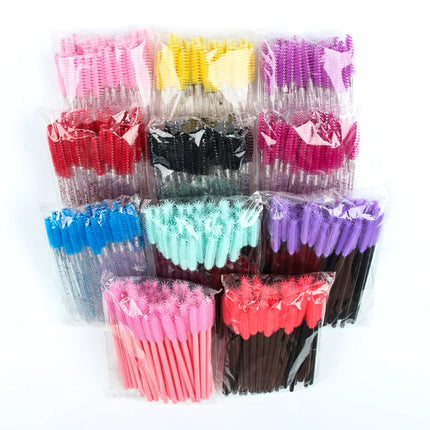 YSDO 5/50 Pcs Eyelash Brushes Makeup Brushes Eyebrow EyeLash Brushe Mascara Wands Applicator Eye Lashes Cosmetic Brush Tools