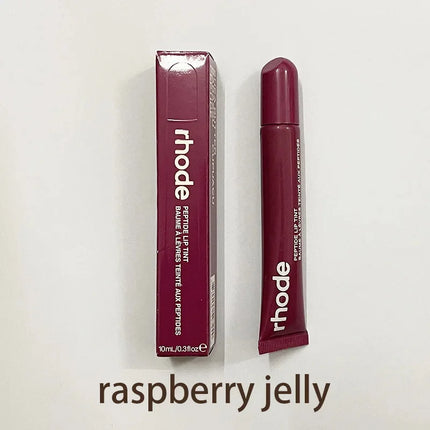 Rhod Lip Balm Moisturizing Mirror Long-Lasting Lip Gloss Ribbon Espresso Raspberry Toast Plump Non-Sticky Lip Oil Makeup Cosmetic