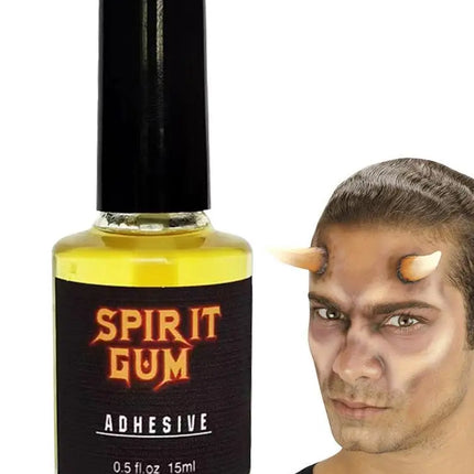 Spirit Gum Glue Fake Beard Glue Adhesive for High Simulation Face Makeup Halloween Costumes Accessories for Halloween Parties