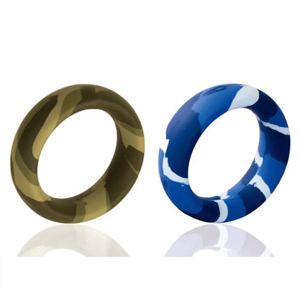 Big Size Silicone Cock Rings For Men Scrotum Testis Restraint Male Delay Ejaculation Penis Lasting Erection Adult Games Reusable