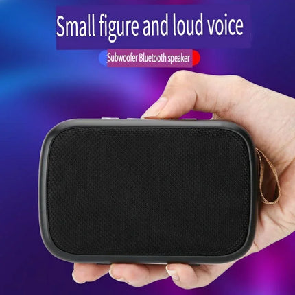 Portable Speakers Outdoor Bluetooth 5.0 Mini Oxford Loudspeaker Wireless Column 3D Stereo Music Player Surround Hifi Sound Box