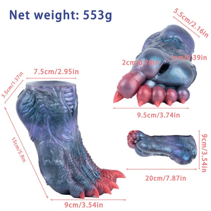 YOCY Male Masturbation Silicone Monster Paw Single Channel Men's Masturbator Pocket Pussy Onahole For Men Sex Toys for Man 18+