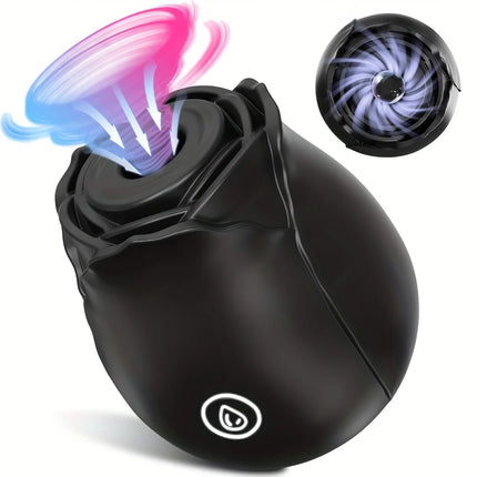 Rose Toy Sucking Vibrator for Women Clitoral Vibrator Nipple Stimulating with 10 Mind-Blowing Modes G Spot Massager Sex Toys