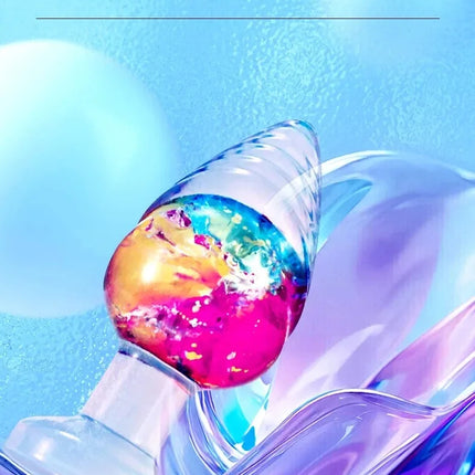 Liquid Silicone Anal Plug Smooth Soft Easy To Clean Anus Plug Rainbow Jelly Butt Plug Dildos Adult Sex Toys Couples Adults Game