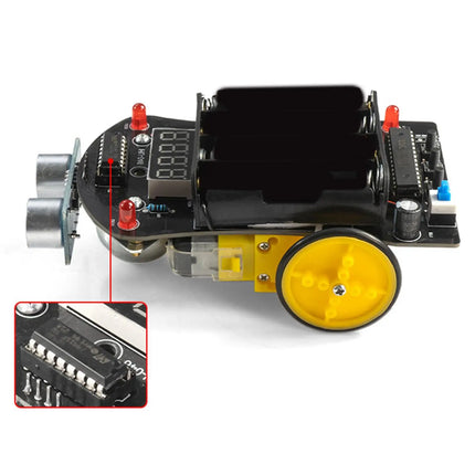 Smart Robot Kits Portable Compact Smart Robot Car R3 Project Kit for Logical Birthday Gifts Mathematics Teaching Aids Hands on