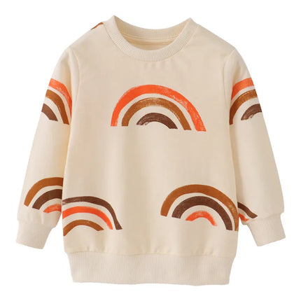 Jumping Meters New Arrival Baby Sweatshirts Hot Selling Toddler Cotton Sport Tops Fashion Boys Girls Hooded Shirts