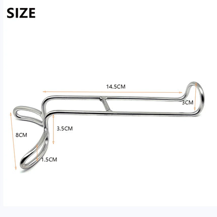 Dental Double-headed retractor Dental Stainless steel Mouth Expand Lip Retractor Intraoral Cheek Upper Lower Lip