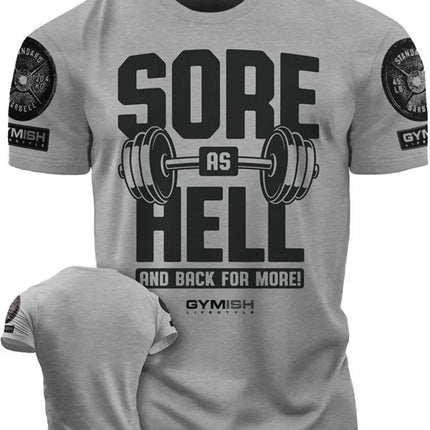 Summer new Adrenaline Power Workoout gym men's breathable round neck T-shirt high-quality letter printed casual top