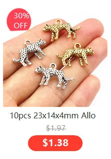10pcs Cat Heart Snap Hook Trigger Clips Buckles For Keychain Lobster Lobster Clasp Hooks for Key Ring Clasp Jewelry Supplies