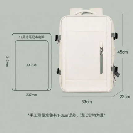 New Large Capacity Bags Business Multifunctional Charging Backpacks Expandable Airplane Travel Backpack Laptop Bag Luggage Ma