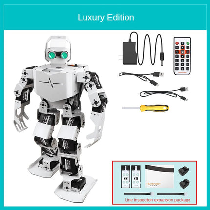 17 DOF Humanoid Robot Tonybot Arduino AI STEM / Robot Humanoïde 17 DOF Tonybot Arduino IA STEM