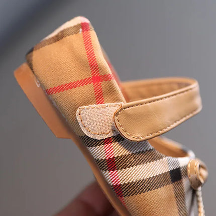 NEW Classic Winter Princess Shoes Baby Soft-solar Toddler Shoes Girl Children Plate Cloth Single Shoes 0-3 Years Old Bow Sandals