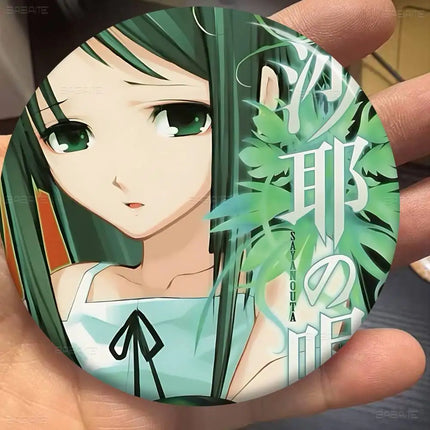 Classic Horror Game Saya No Uta Anime Brooches Cute Cartoon Badge Jacket Jeans Lapel Pin Gift Accessorie