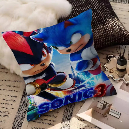 Sonic Cushion Cover Pillow Case 40x40cm 45x45cm / Sonic Cushion Cover Pillow Case