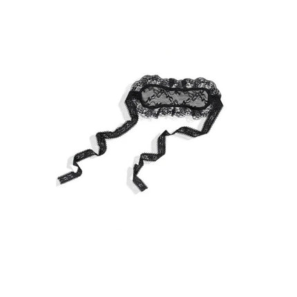 Sexy Lace Mysterious Feeling Eye Mask for Women Hollow Out Blindfolded Patch Exotic Apparel Cosplay Lingerie Accessories 2024