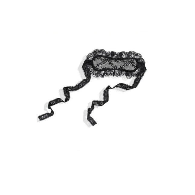 Sexy Lace Mysterious Feeling Eye Mask for Women Hollow Out Blindfolded Patch Exotic Apparel Cosplay Lingerie Accessories 2024