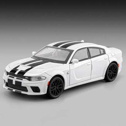 1:32 Dodge Charger SRT Super Sports Car Alloy Metal Diecast Model Car Sound & Light Collection Hobbies Decoration Birthday Gifts