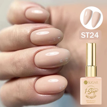 UR SUGAR 15ml 1 Step Gel Polish 3 IN 1 Red Pink Glossy Nail Soak Off LED UV Gel Nail Varnishes No Need Base Gel and Top Coat