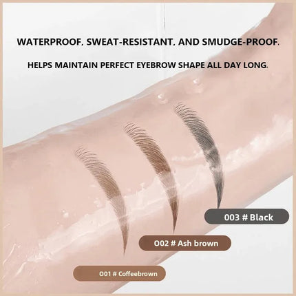 [Limited-Time Promotion] Two-pronged eyebrow pencil, waterproof and long-lasting, prevents smudging, natural makeup effect
