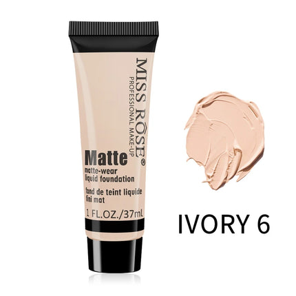 Matte Liquid Foundation Concealer BB Cream Silky Moisturizing Long-wearing Face Contouring Brighten Skin Tone Makeup Waterproof