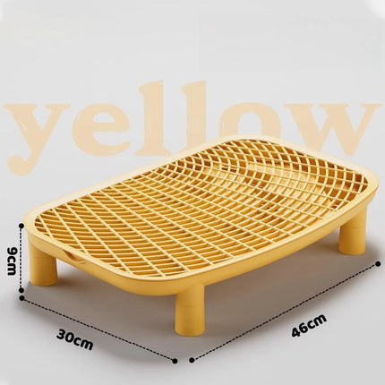 Cat litter pad anti-splash cat pad double-layer cat litter sand control pad cat toilet sand control table cat litter basin