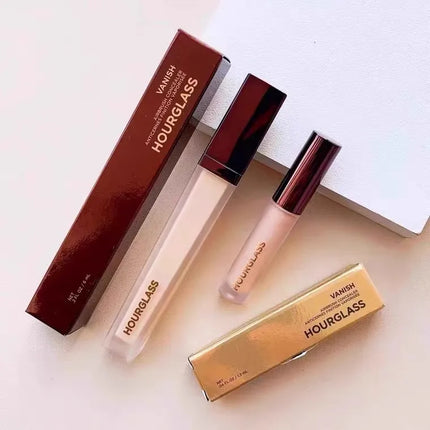 NEW Functionality Hourglass Flawless Birch Cotton Concealer Eyedropper Liquid Blush Hydrating Lip Gloss High Coverage Makeup