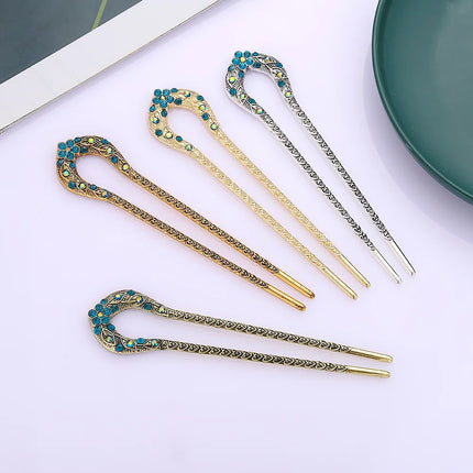 U-shaped Hanfu hair decoration hairpin