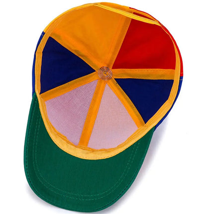 Bamboo Dragonfly Rainbow Sun Cap Funny Adventure Dad Hat Snapback Hat Helicopter Propeller Design for  Boys Girls Adult