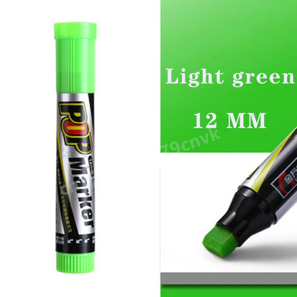 POP Waterproof Paint Permanent Sketch Graffiti Refillable Markers Pen Drawing Poster Manga Office School Art Stationery Supplies