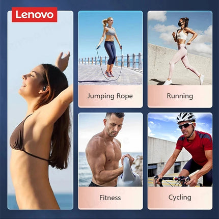 Original Lenovo LP75 TWS Bluetooth V5.3 Headphones Wireless LED Digital Display Earphones Noise Reduction Waterproof Headset New