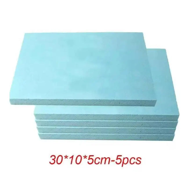 5pcs Foam Bricks DIY Model Foam Board Diorama Base Slab Foam Board Sheet Handmade Crafts Sand Table Miniature Scenery Building