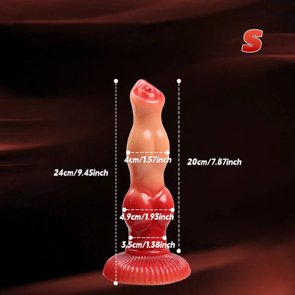 Realistic Dog Dildo Big Butt Anal Plug Vaginal Masturbation Adult Sex Toy Suitable For Male And Female Huge Monster Horses Penis