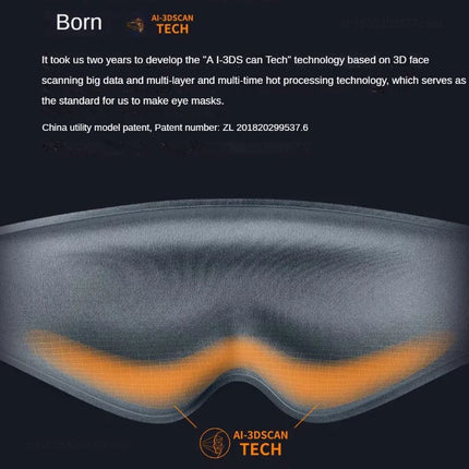 Dreamlight 2S Generation Full Shading Relaxing Eye Mask Sleeping Mask Block Out Light For Sleeping Aid Eye Mask Portable