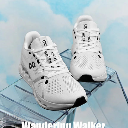 Men Casual Sports Running Shoes Marathon Air Cushion Breathable Lightweight Men Comfortable Athletic Nonskid Sneakers Outdoor