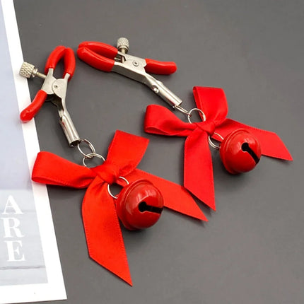 Sexy flirt Nipple Clamps Labia Breast Nipple Clamps With Chain Clips Slave Bdsm Fetish Erotic Toys Sex Tool For women Adult Game