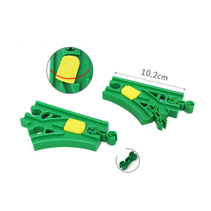 Wooden Track Accessories Beech Wood Railway Train Track Bridge Connector Toys Fit Thomas Wooden Train For Children Birthday Gift