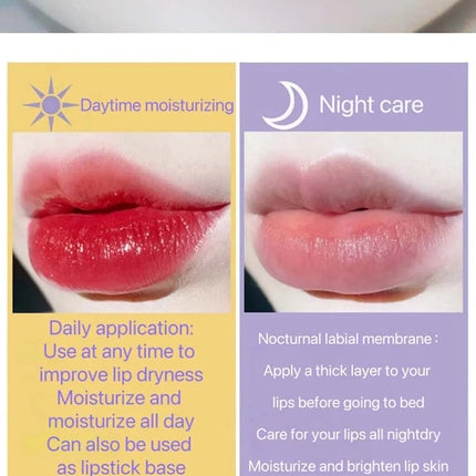 Cappuvini stacking four-color lip balm moisturizing lip balm lip care temperature change lip balm