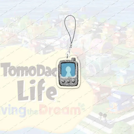 Acrylic Hot Video Game Tomodachi Life Small Pendant Phone Chain Window Mobile Phone Charms Fans Gamers Gifts