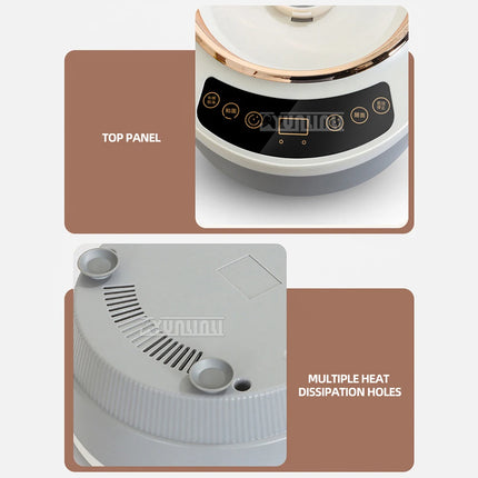 7L Stainless Steel Food Mixer Electric Dough Kneading Machine Automatic Large Capacity Dough Mixer HY-01 2025 NEW