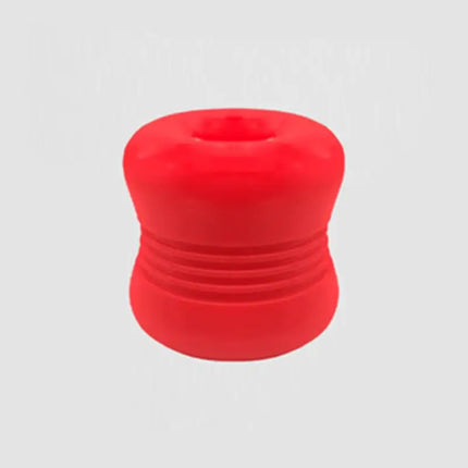 1Pcs Portable Male Silicone Pocket Stroker Cup Flexible Ribbed Outer Design Compact Reusable Personal Pleasure Toy For Travel