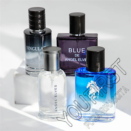 Brand Perfume Men For Date 120ml Pheromone Perfumes Masculinos Lasting Charming Man Spray Parfums Homme Gift Box 4 Pcs Set New