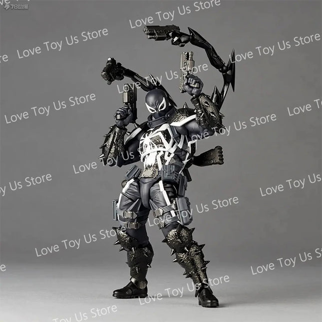 New Ct Toys Agent Anti Venom Figure Kaiyodo Amazing Yamaguchi Comics Agent Venom Action Figure Model Christmas Toys gifts